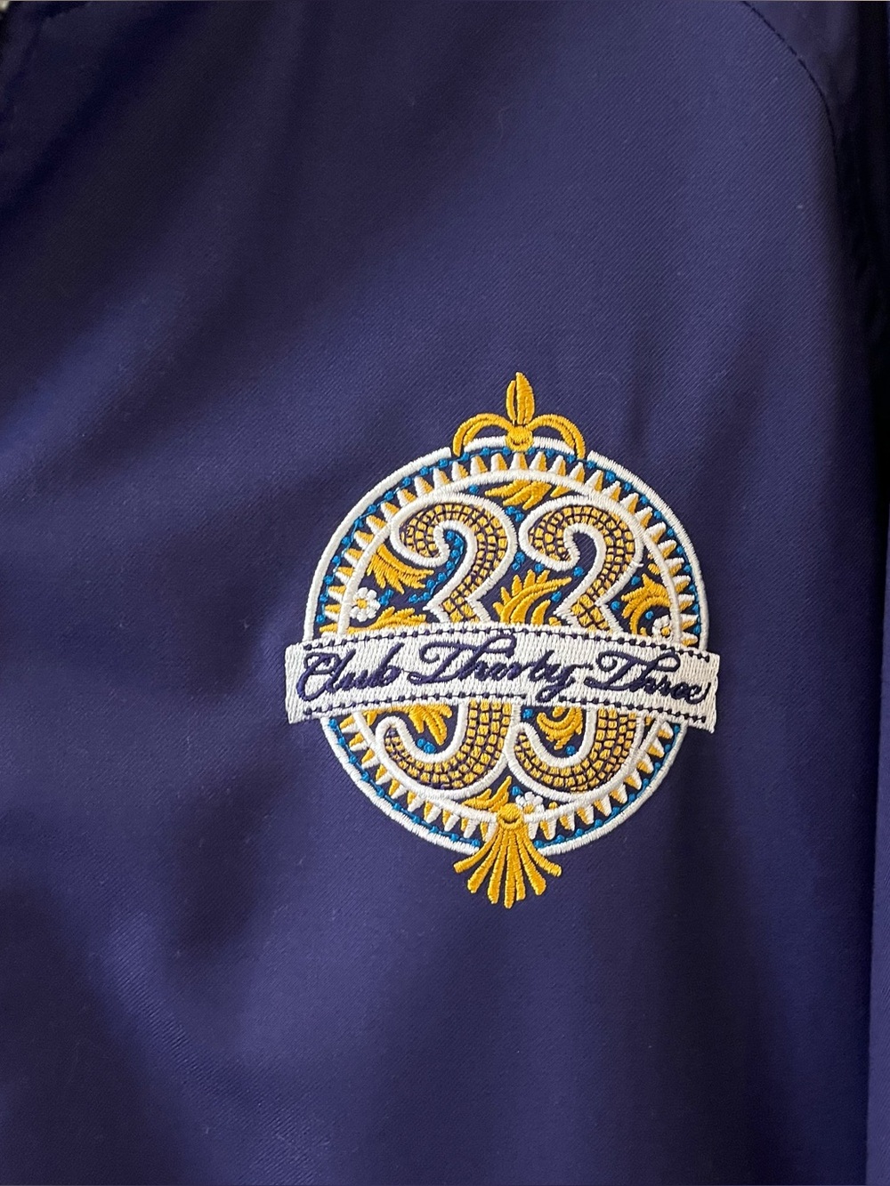 Disney Club 33 Exclusive Jacket 2024 Alfred Vulture Full Zip Purple Embroidered